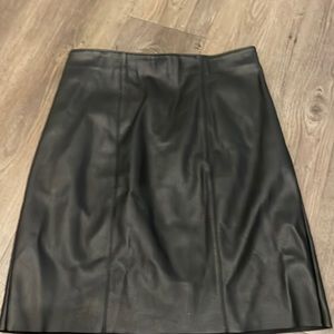 Express faux leather skirt - brand new without tags